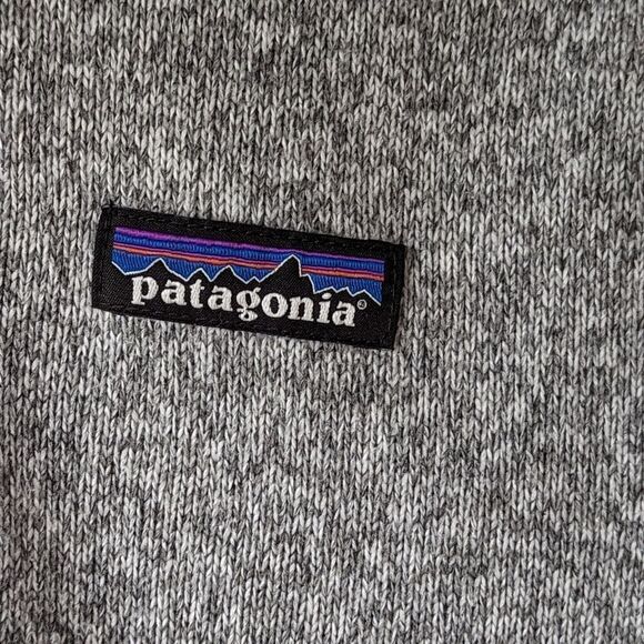 Patagonia Quarter Zip Pullover Better Sweater Fleece Women's sz S in White Birch - Picture 13 of 14